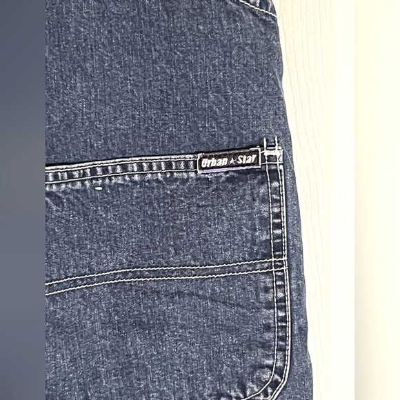 Women's Blue Denim Overalls - Picture 4 of 4